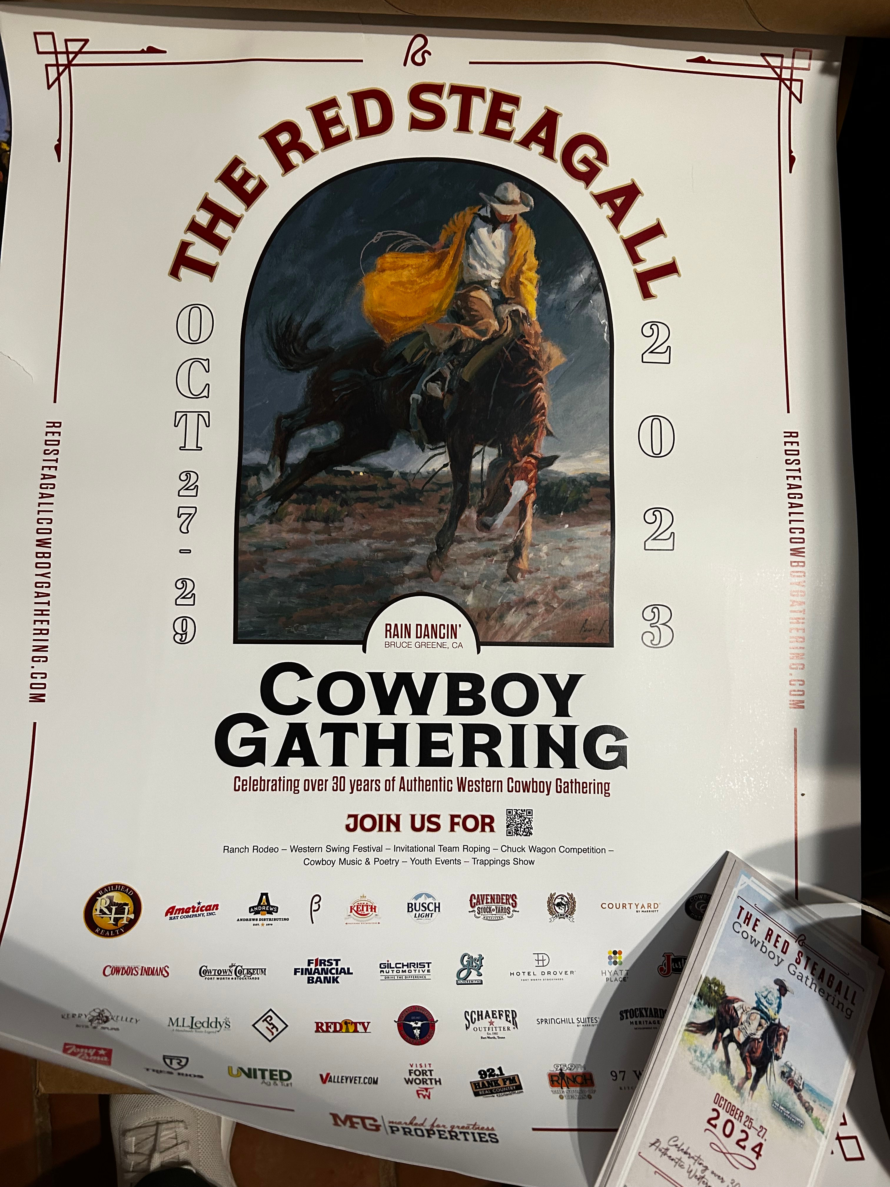 2023 Cowboy Gathering Poster