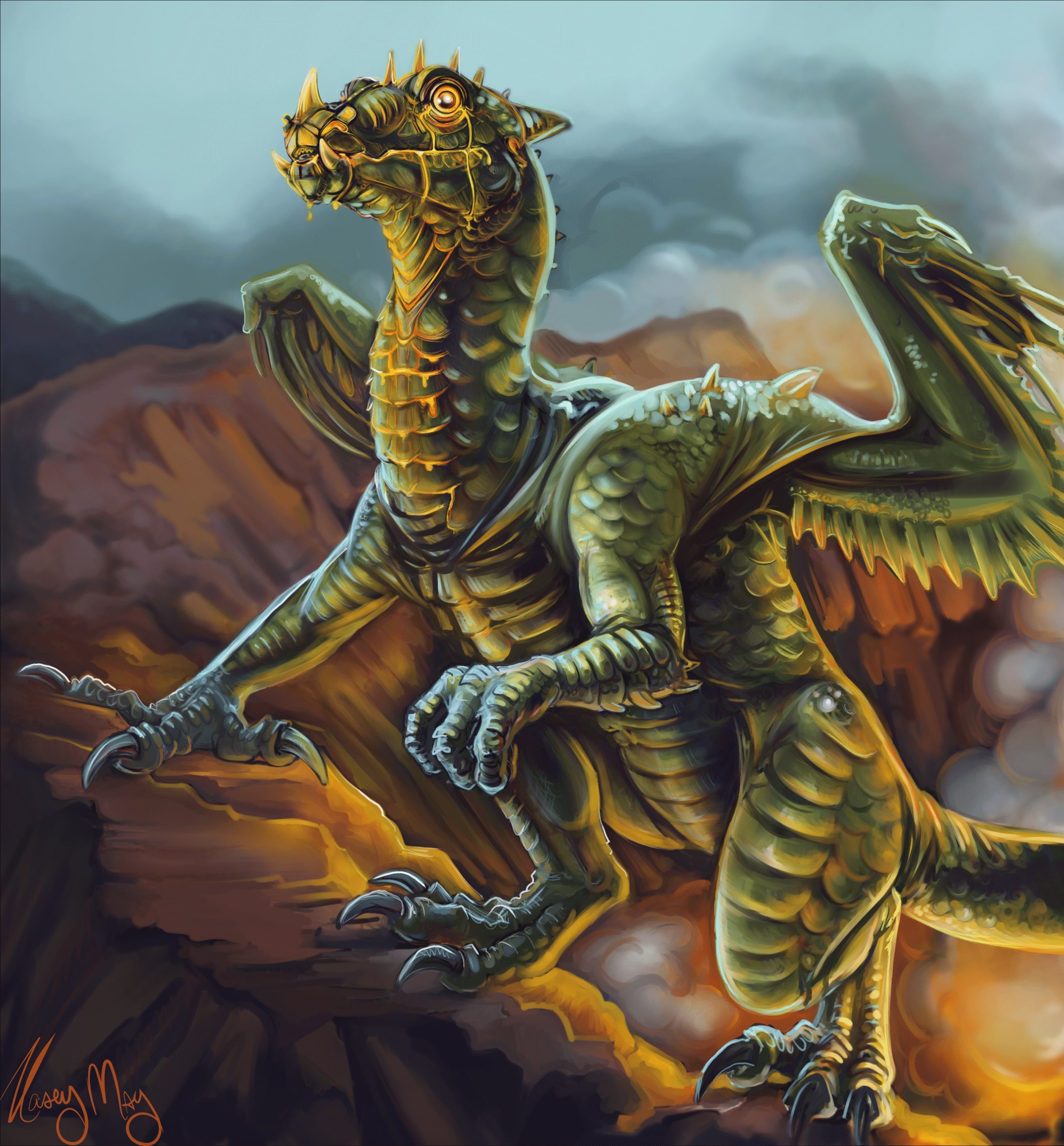 Dragonling by Kasey May