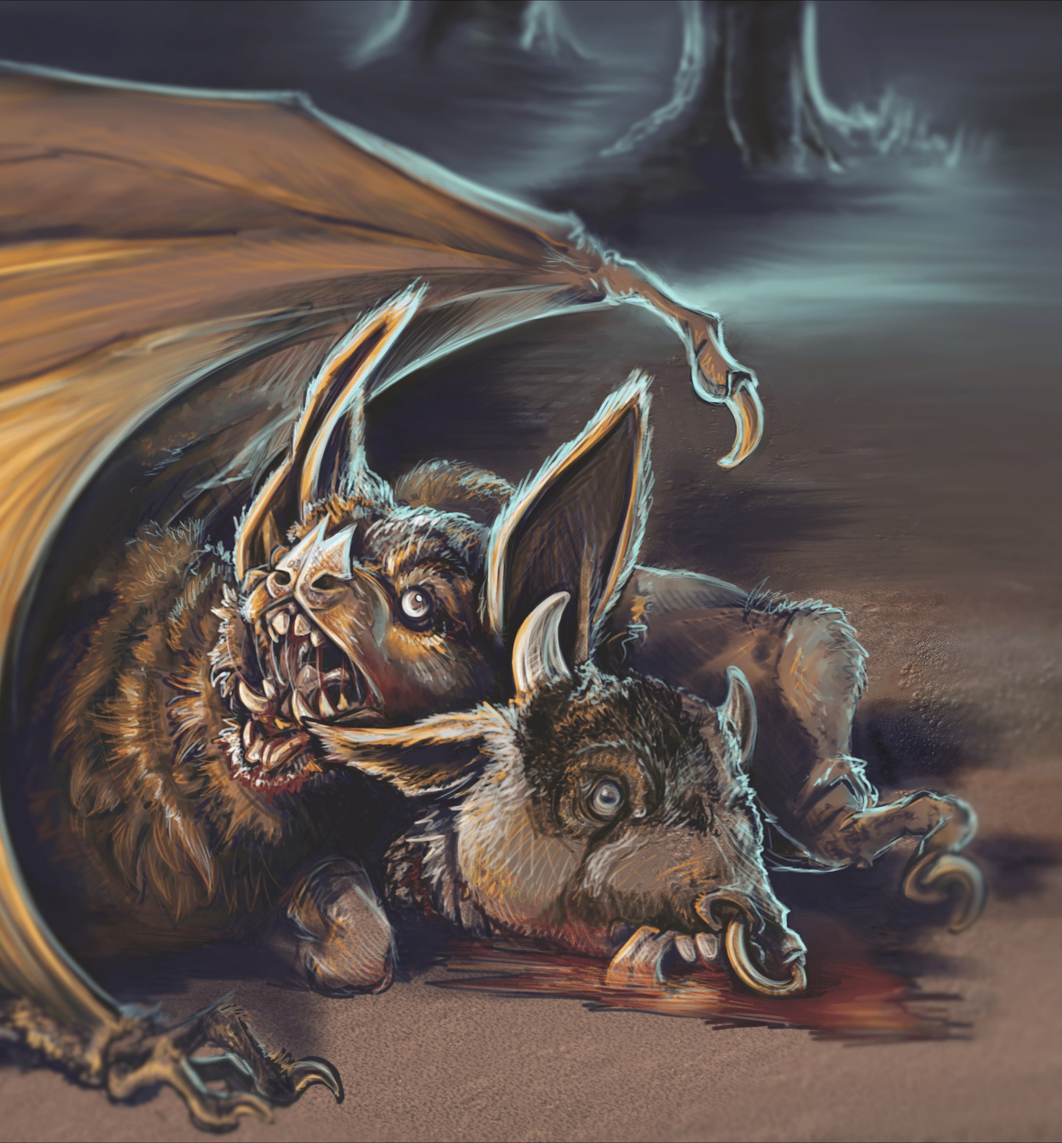 Giant Bloodbat by Kasey May