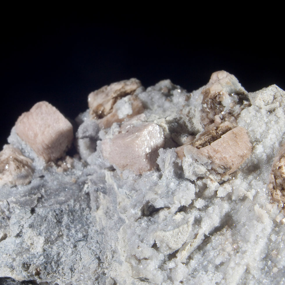 Thumbnail: Rhodochrosite - Bulldog Mountain Mine, Colorado, USA - Studio Mineralia Earth Art Gallery