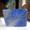 Thumbnail: Presenting with confidence at two angles this roughly-rectangular Afghan Lapis Lazuli features broad veins of pyrite