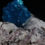 Thumbnail: Deep Blue Cavansite on Heulandite
