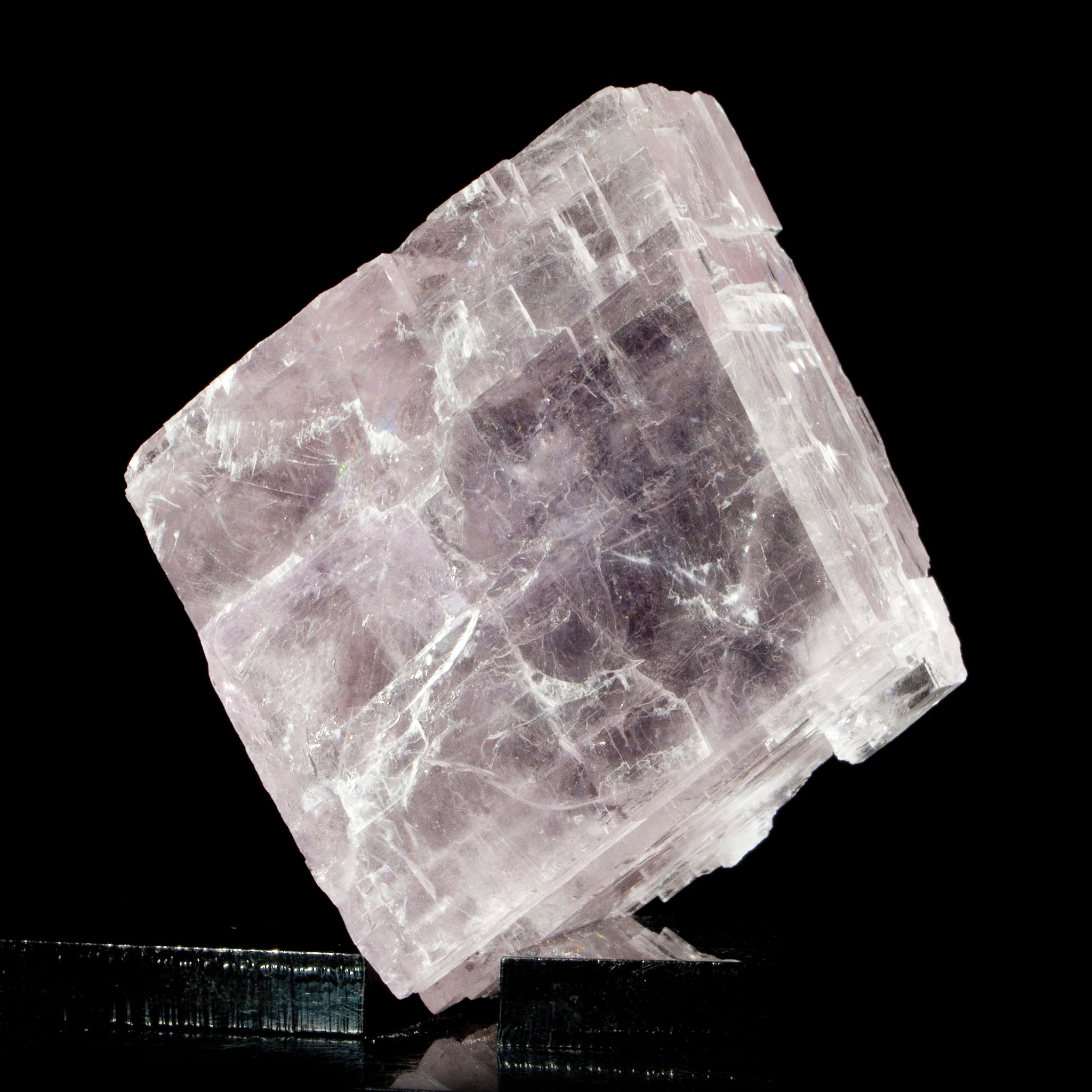 Pink Calcite - Level 4051, Empire State Mine No. 4, New York  - Studio Mineralia Earth Art Gallery