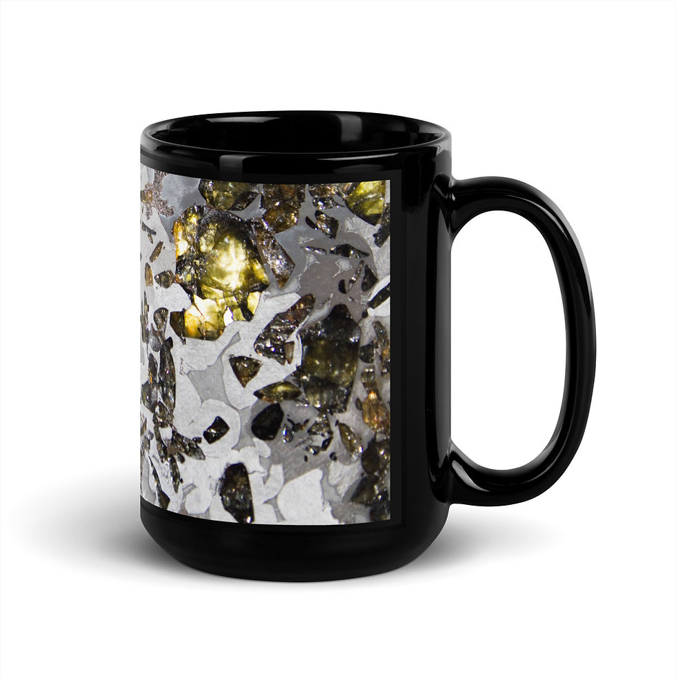 Thumbnail: The Pallasite Meteorite Mug by Studio Mineralia