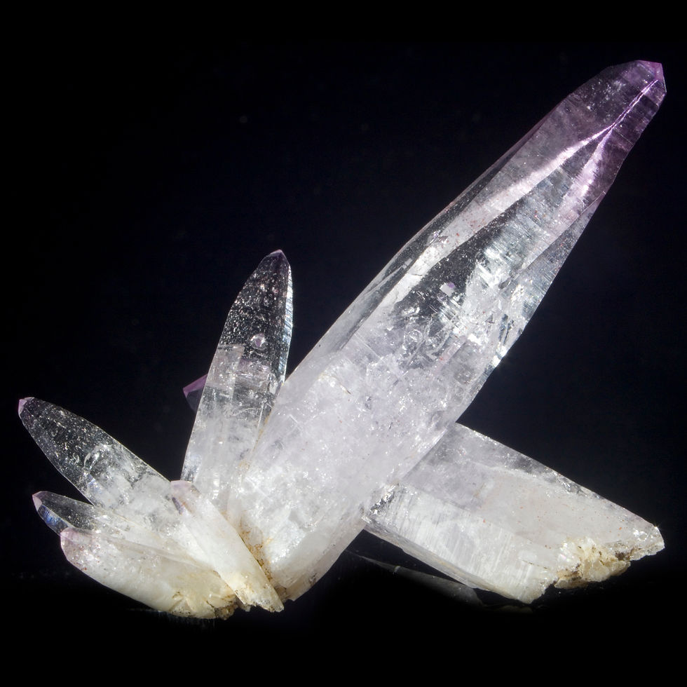 The aesthetic arrangement of this Vera Cruz Amethyst is second to none. Knife-edge facets on all crystals and next-level lust
