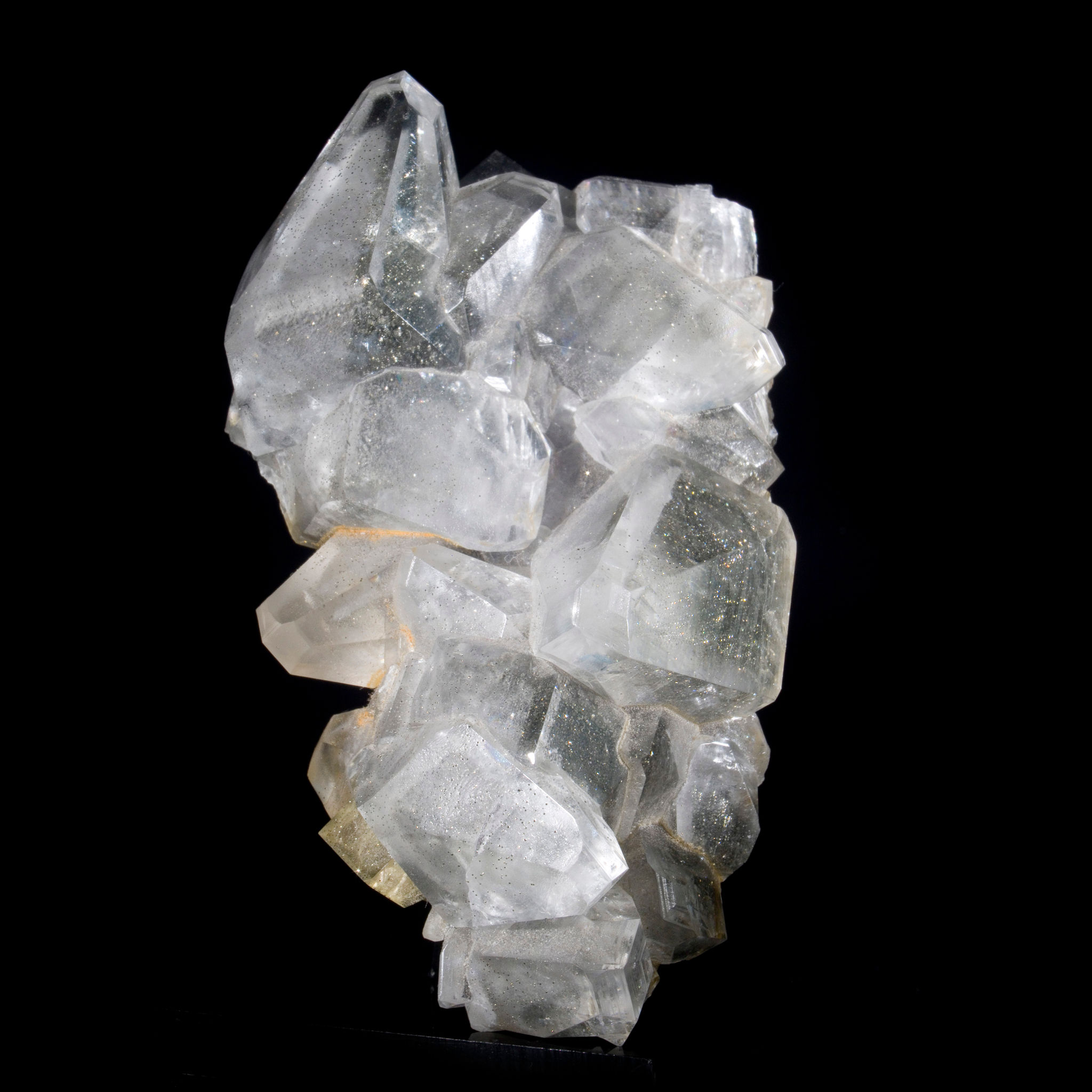 Calcite with Marcasite Inclusions - Linwood Mine, Iowa, USA - Studio Mineralia Earth Art Gallery