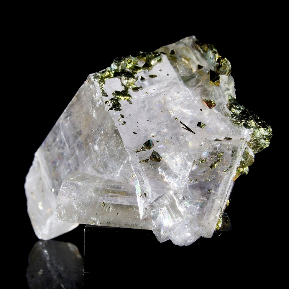Thumbnail: Gem Dolomite with Chalcopyrite - Yuncheng City, China - Studio Mineralia Earth Art Gallery