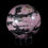 Thumbnail: Beautiful Pink & Black Rhodonite mineral spheres contain striking contrasts within themselves. 3", ~1.5 lbs. Acrylic stand in
