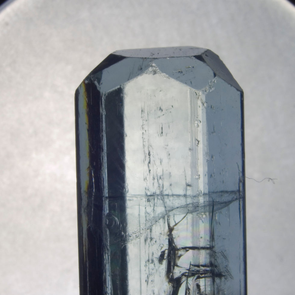 Thumbnail: Aquamarine 13.5 cts. - Nasarawa State, Nigeria - Studio Mineralia Earth Art Gallery