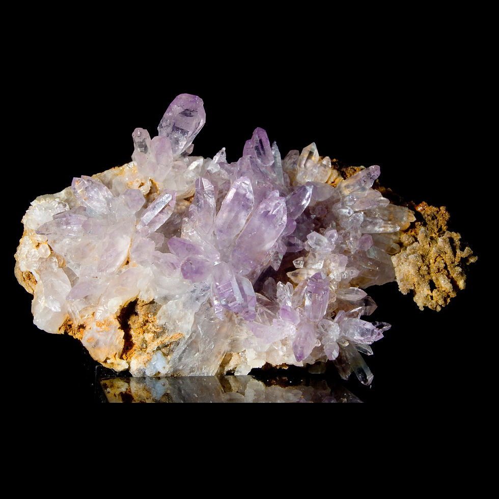 Matrix Amethyst Cluster- Vera Cruz, Mexico - Studio Mineralia Earth Art Gallery