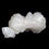 Thumbnail: White Stilbite Complete Bow-Tie Crystal