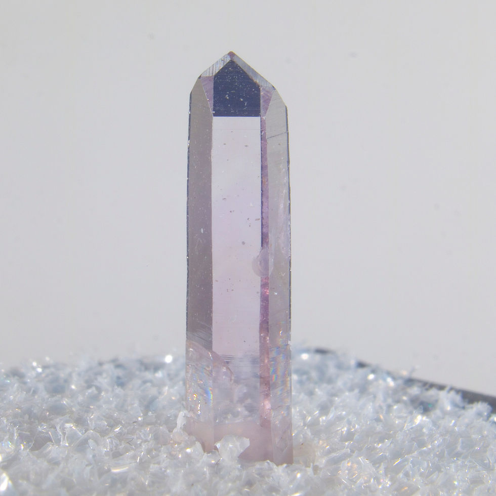 Amethyst Miniature - Ashio Mine, Japan - Studio Mineralia Earth Art Gallery
