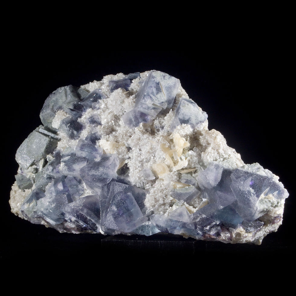 Complex Color Zoned and Etched Fluorite with Quartz and more! Yaogangxian Mine, China. Stands as shown , a perfect, aesthetic