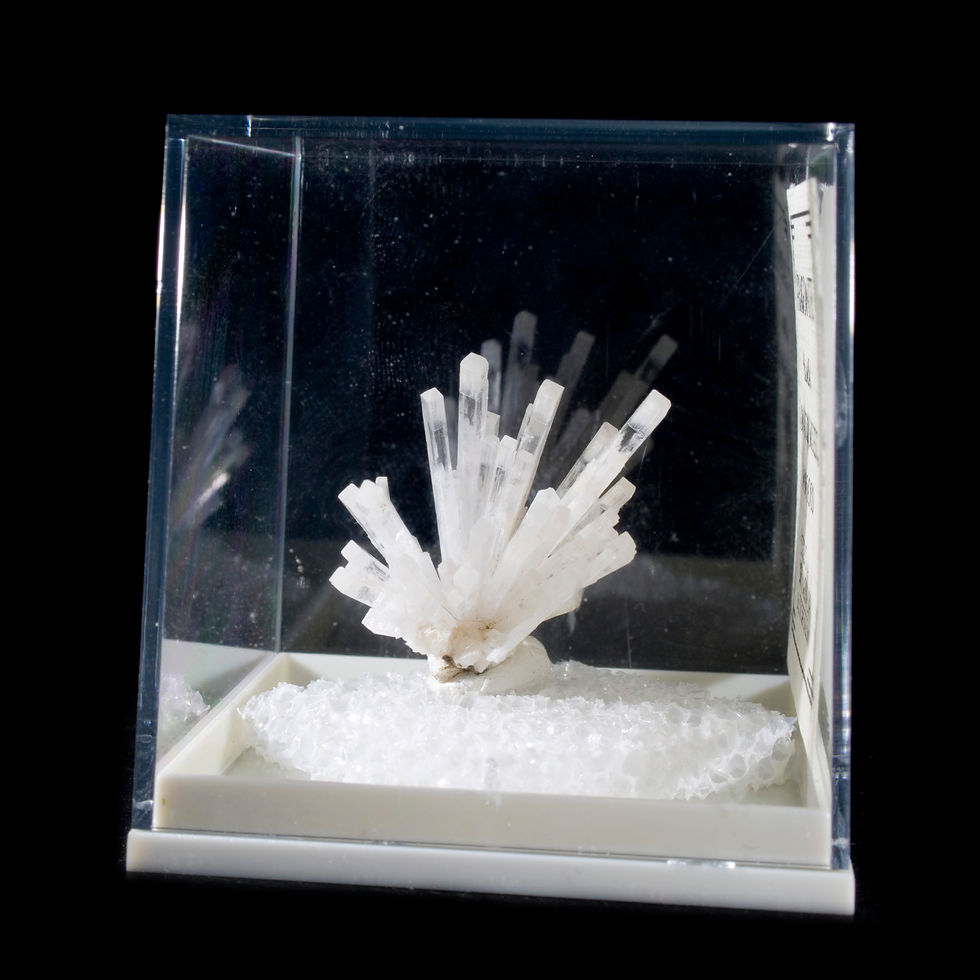 Aragonite - Mamsa, Morocco. Studio Mineralia: The Earth Art Gallery