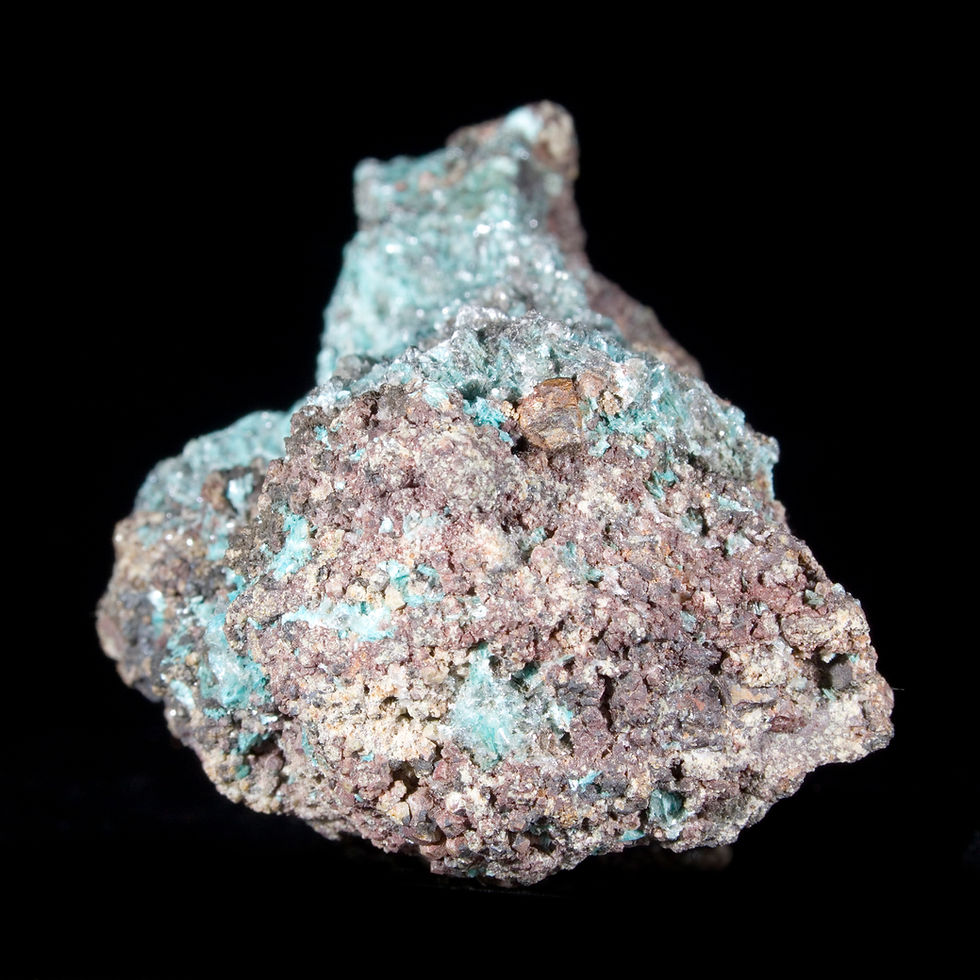 Thumbnail: Aurichalcite. Santa Eulalia Mine, Mexico. Studio Mineralia: The Earth Art Gallery