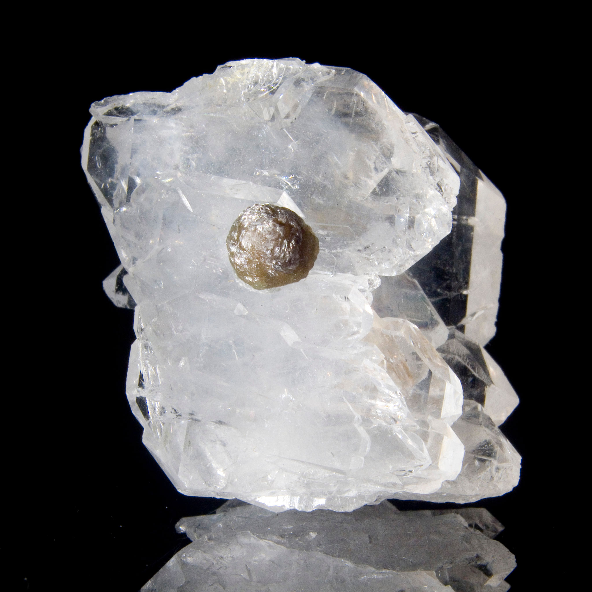Cookeite & Tabby Quartz - Stand-on-Your-Head Mine, Arkansas