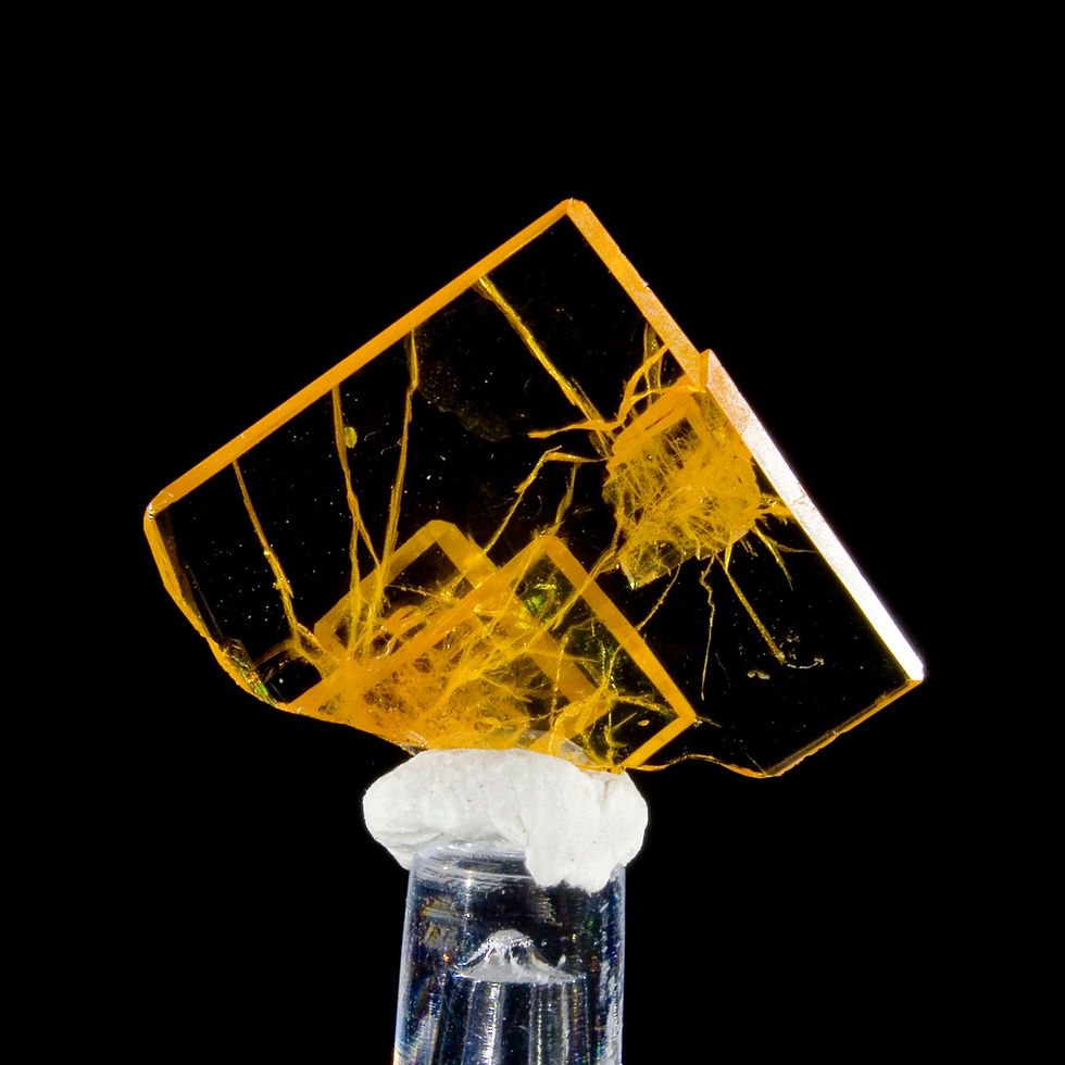 Thumbnail: Windowpane Wulfenite - 79 Mine, Arizona - Studio Mineralia Earth Art Gallery