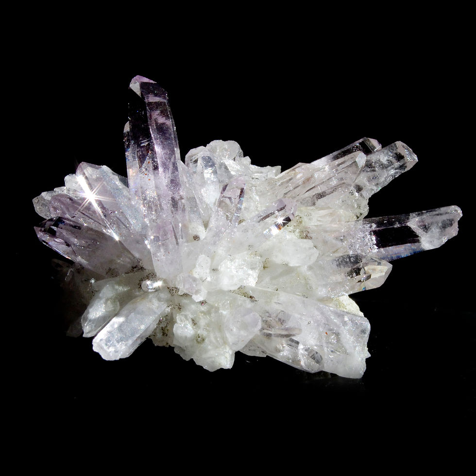 Thumbnail: Amethyst Cluster - Vera Cruz, Mexico -  Studio Mineralia Earth Art Gallery
