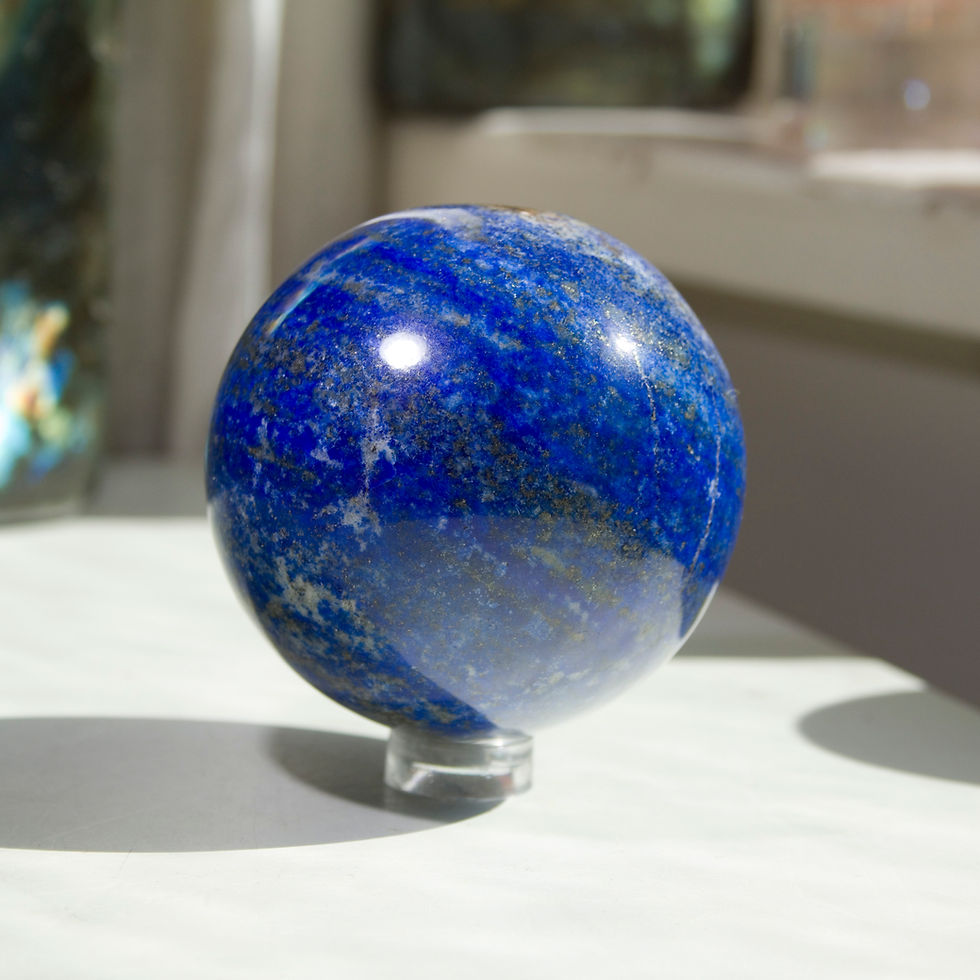Lapis Lazuli Sphere // Medium