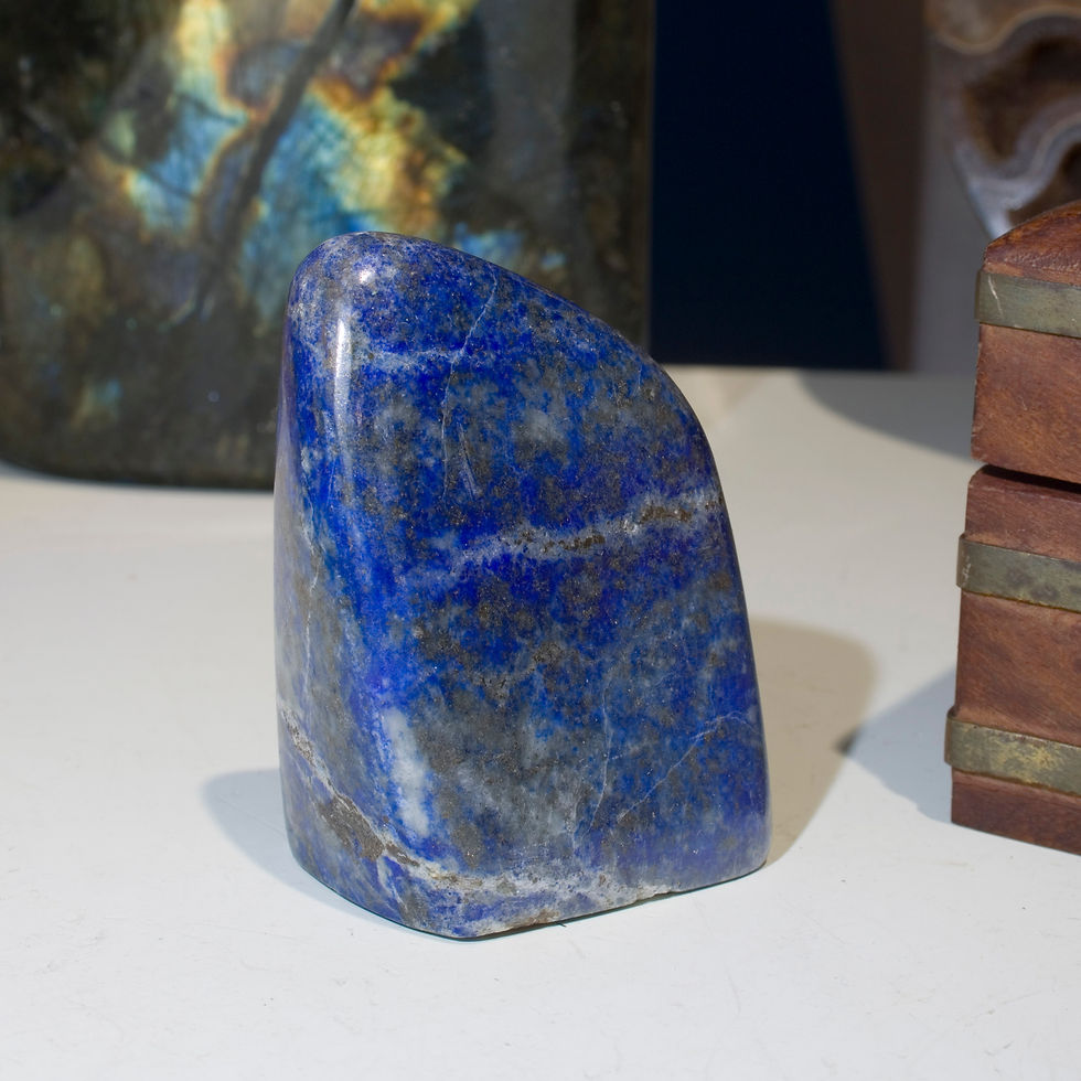 Thumbnail: Deep Blue Lapis Lazuli - Afghanistan - Studio Mineralia: The Earth Art Gallery