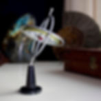 The Classic Gyroscope. Create new fond memories of the humming of the flywheel of a Gyroscope as it defies gravity and balanc