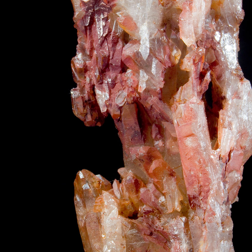 Hematite Quartz Cluster - Sidi Said, Morocco - Studio Mineralia Earth Art Gallery
