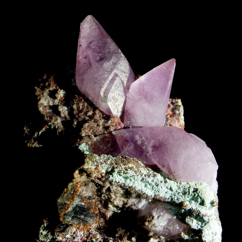 Exceptional Cobaltoan Calcite - Mashamba West Mine, DR Congo - Studio Mineralia Earth Art Gallery