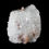 Thumbnail: A huge crystal of Calcite hosts a coating of smaller, gemmy clear crystals of Apophyllite, a few iron-tinted crystals of Stil