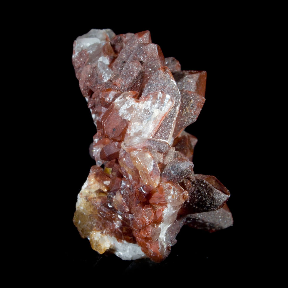 Thumbnail: Hematite Quartz - Sidi Said, Morocco - Studio Mineralia Earth Art Gallery