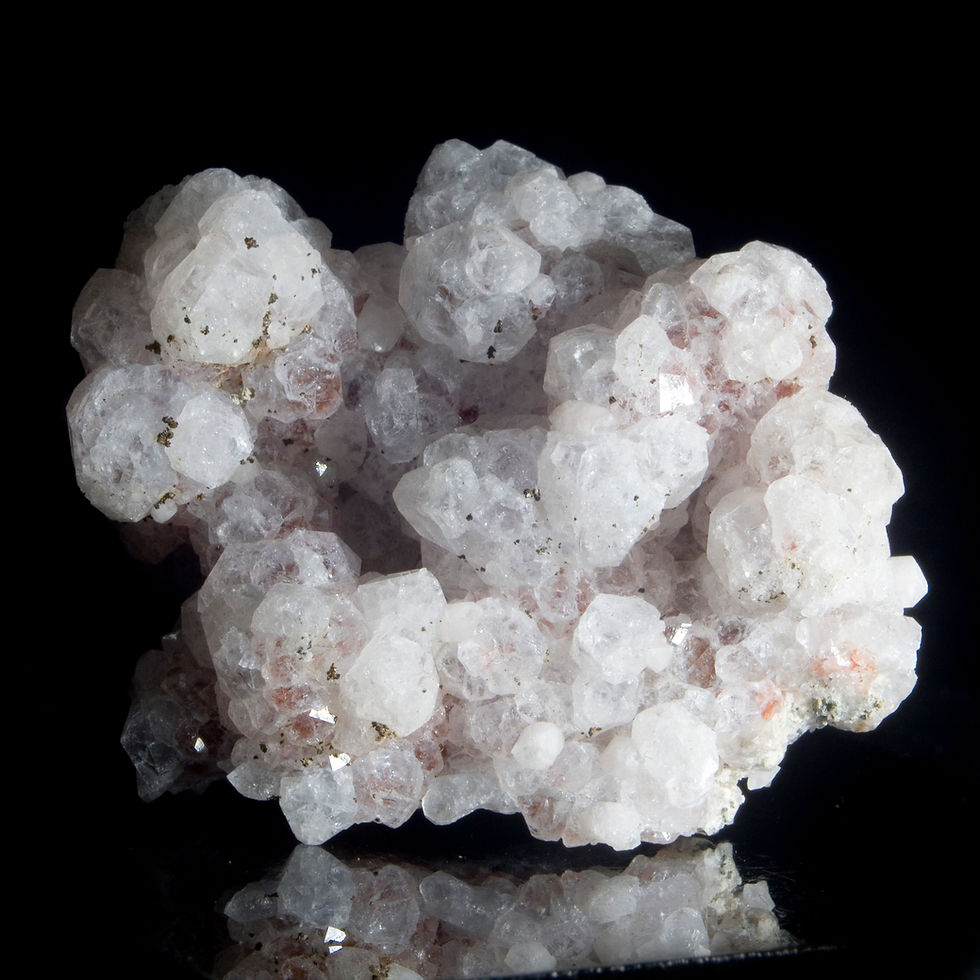 Analcime - Croft Quarry, England - Studio Mineralia Earth Art Gallery