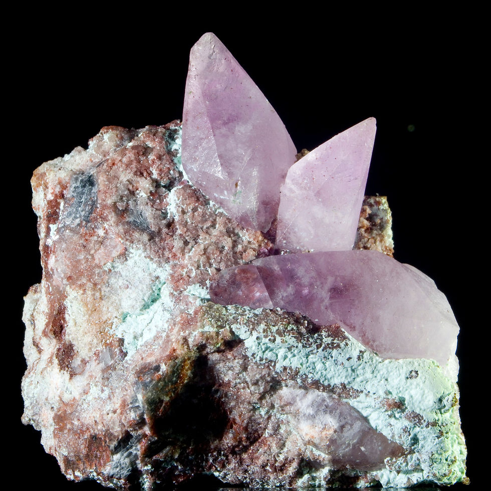Exceptional Cobaltoan Calcite - Mashamba West Mine, DR Congo - Studio Mineralia Earth Art Gallery