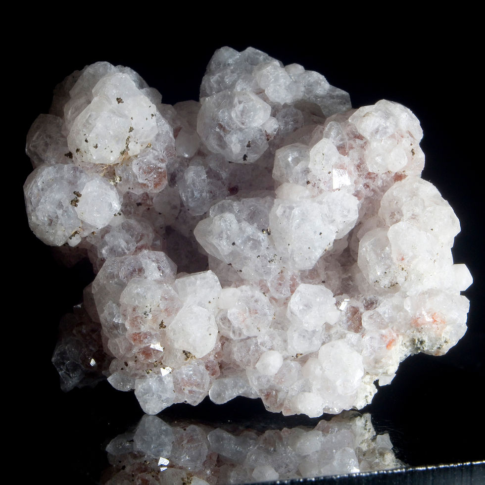 Thumbnail: Analcime - Croft Quarry, England - Studio Mineralia Earth Art Gallery