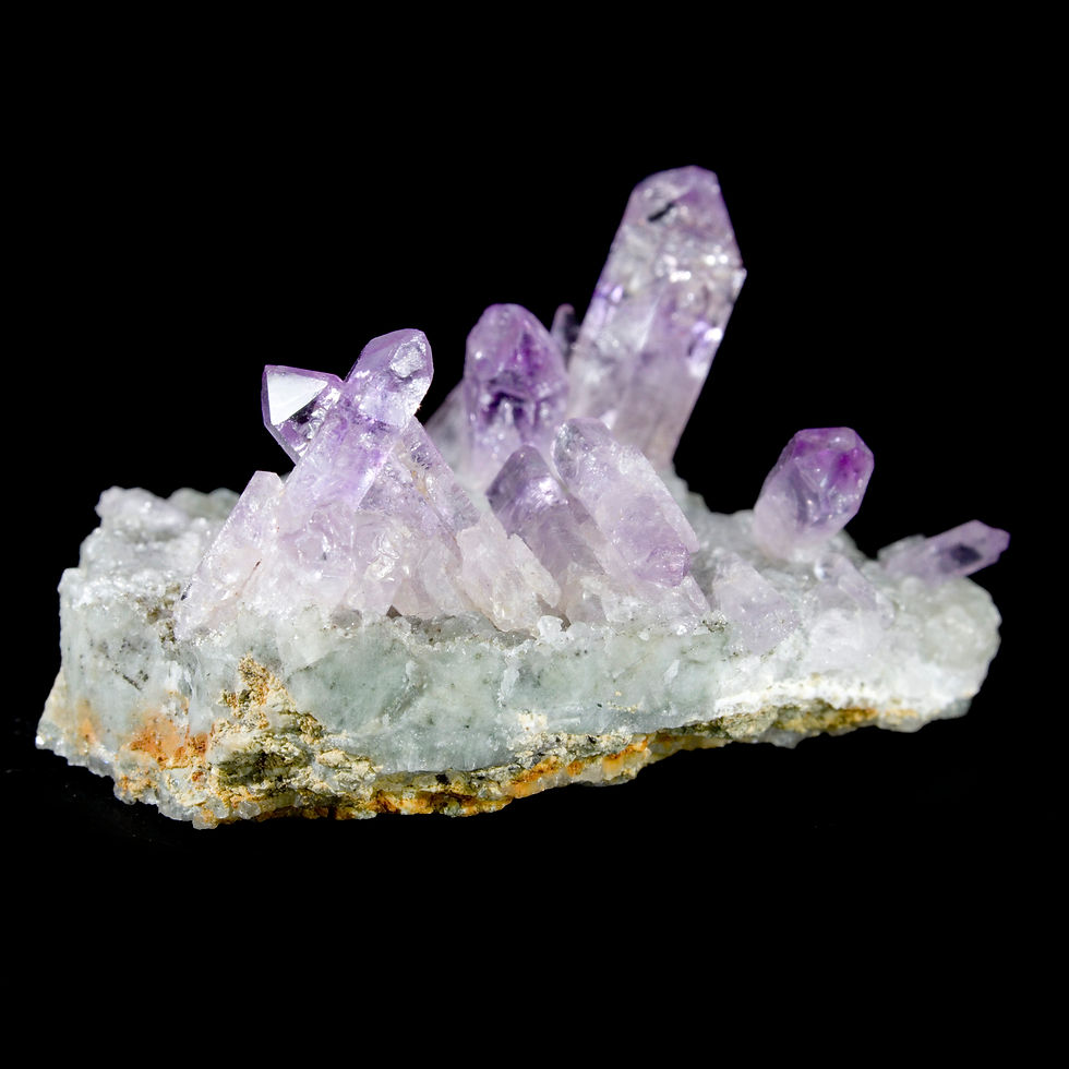 Thumbnail: Sceptered Amethyst - Potisi, Bolivia - Studio Mineralia: The Earth Art Gallery