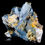 Thumbnail: Blue Barite - Jebel Ouichane, Morocco - Studio Mineralia Earth Art Gallery