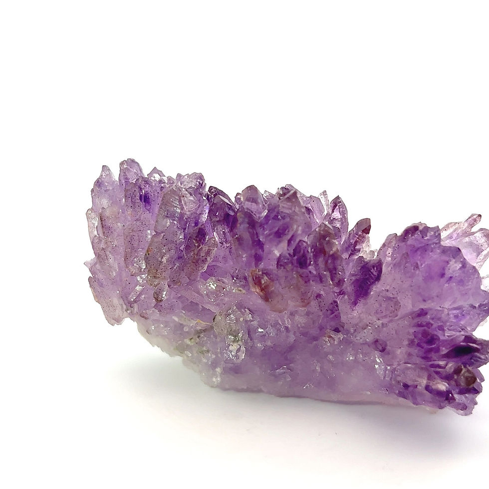 Translucent Amythyst Translucent Sceptered Amethyst Ridge on Matrix | Studio Mineralia