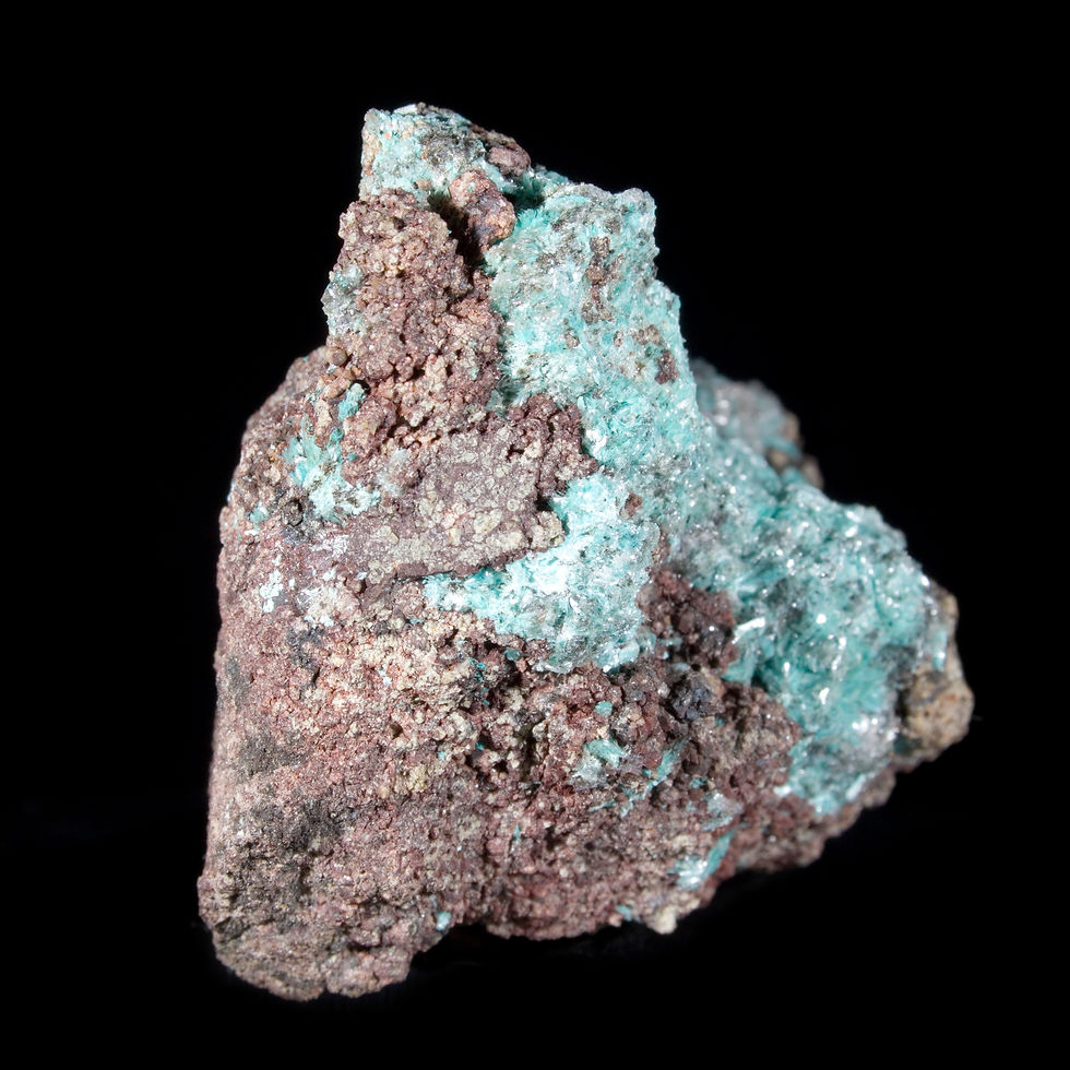 Thumbnail: Aurichalcite. Santa Eulalia Mine, Mexico. Studio Mineralia: The Earth Art Gallery
