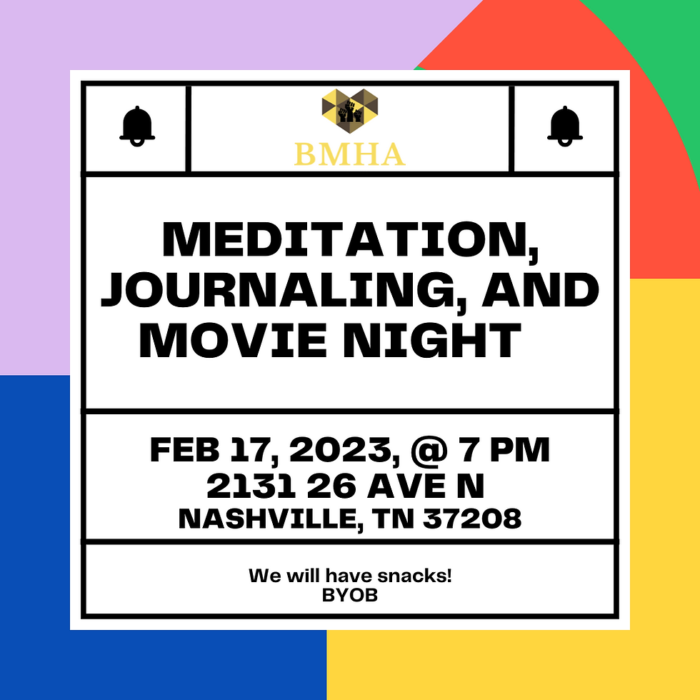 Meditation, Journaling, and Movie Night   