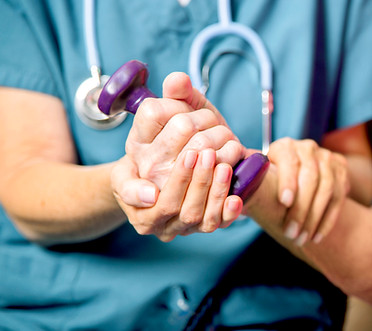 Patient with Healthcare Nurse