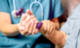 Patient with Healthcare Nurse