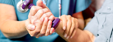 Patient with Healthcare Nurse
