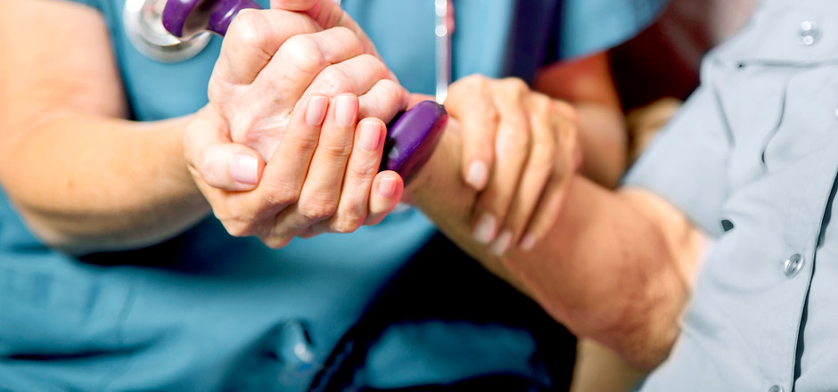 Paciente com Nurse Healthcare