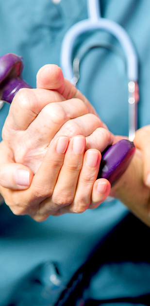 Patient with Healthcare Nurse