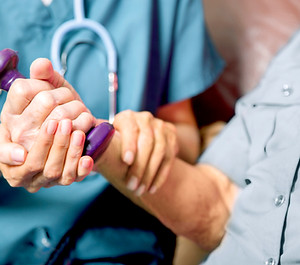 Paciente com Nurse Healthcare