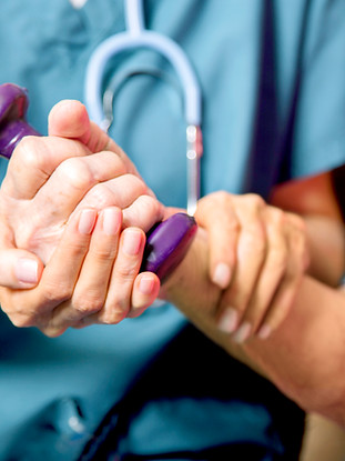 Patient with Healthcare Nurse