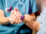 Patient with Healthcare Nurse
