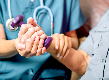 Paciente com Nurse Healthcare