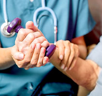 Patient with Healthcare Nurse