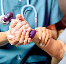 Patient with Healthcare Nurse