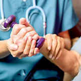 Patient with Healthcare Nurse