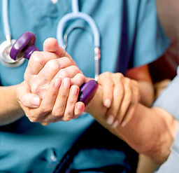 Patient with Healthcare Nurse